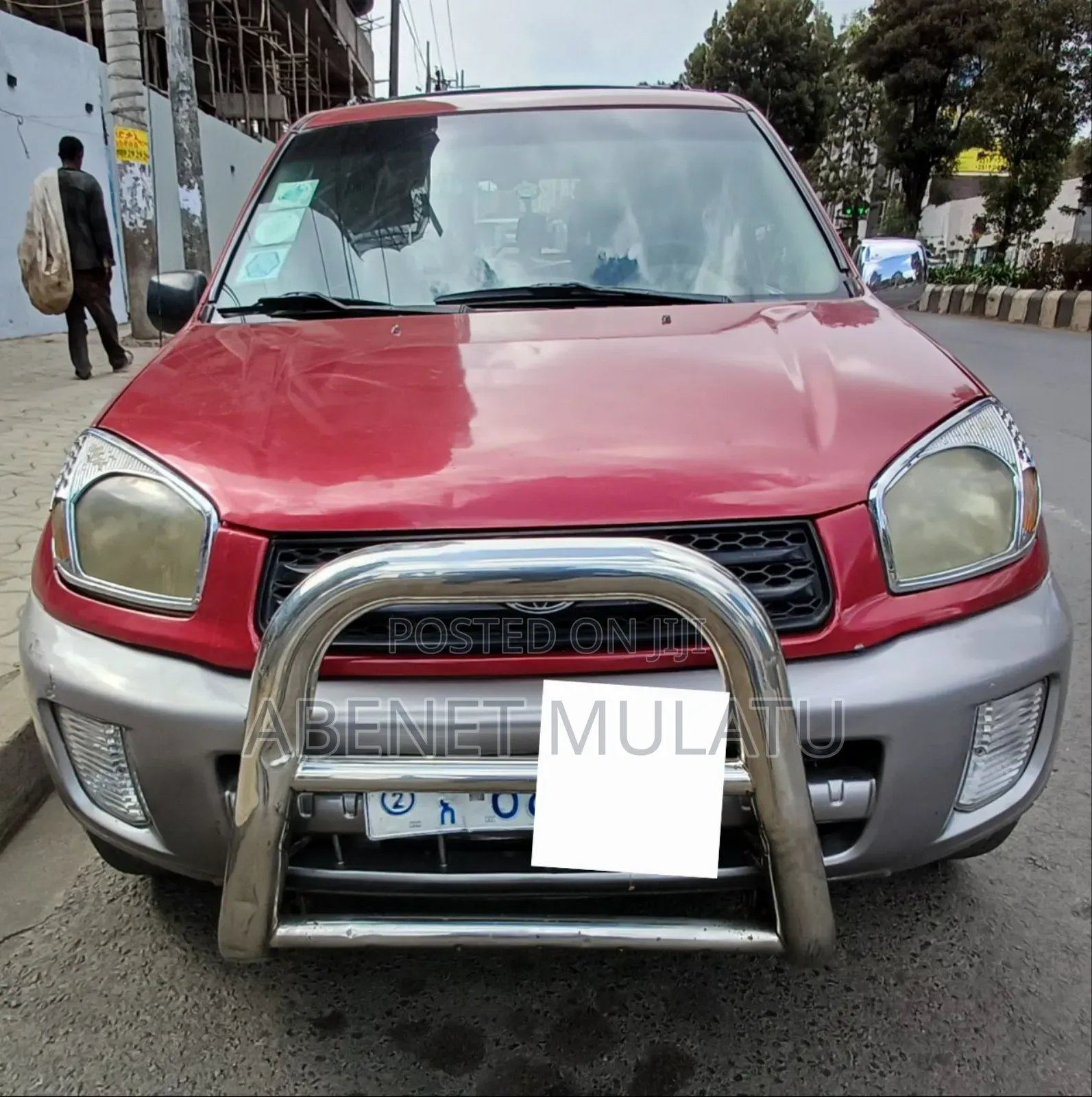 Toyota RAV4 Automatic 2002 Red