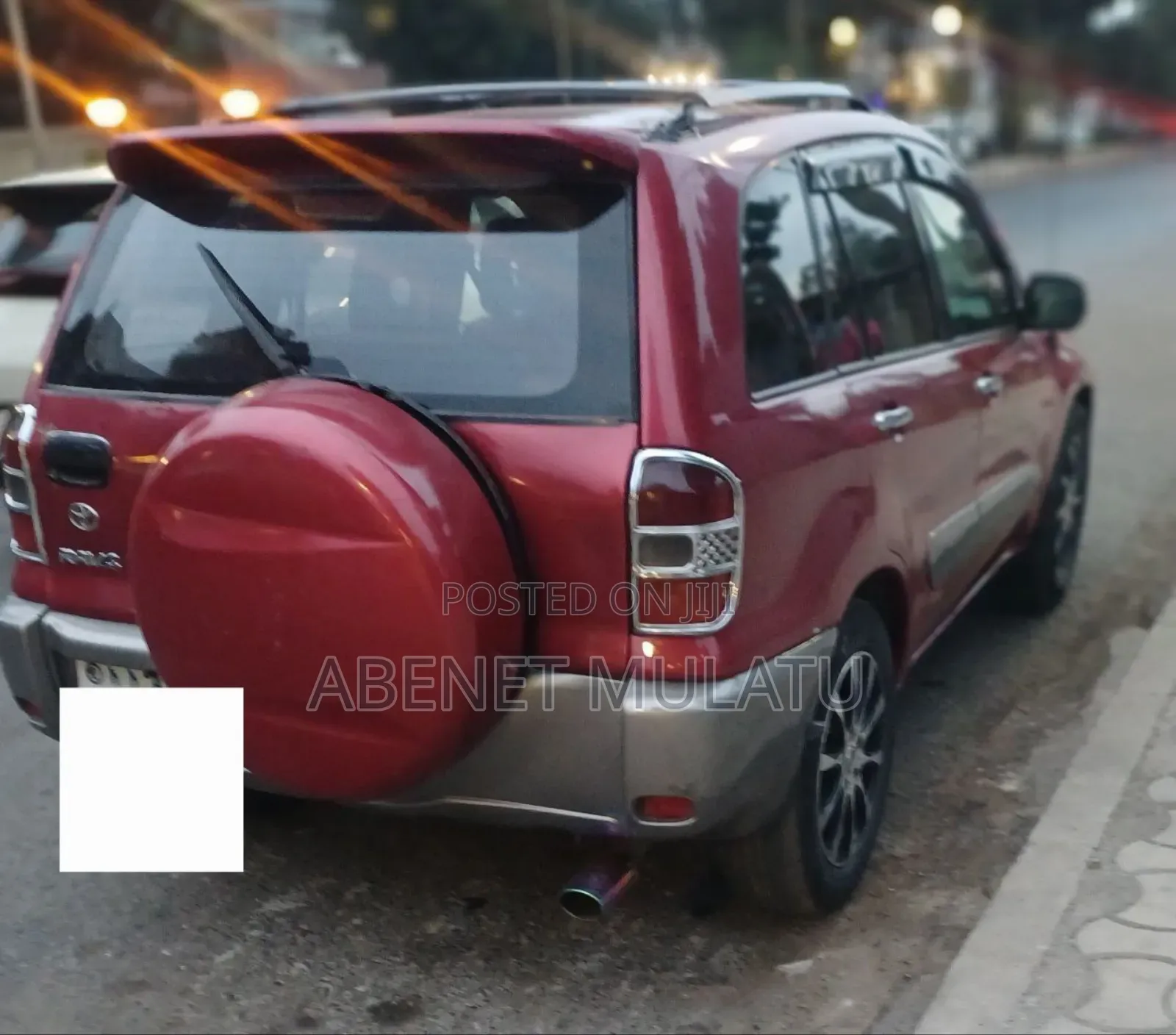 Toyota RAV4 Automatic 2002 Red