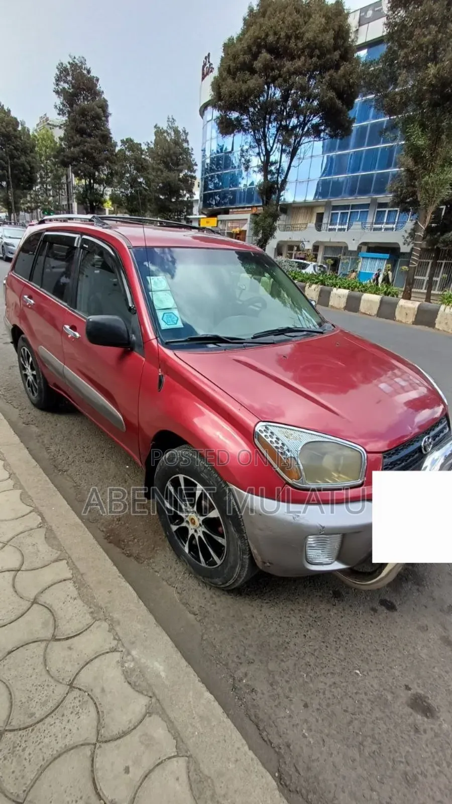 Toyota RAV4 Automatic 2002 Red
