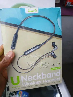 Rugga's U Neckband Wireless Headset