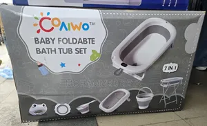 Baby 7in1 Foldable Bath Tub Set