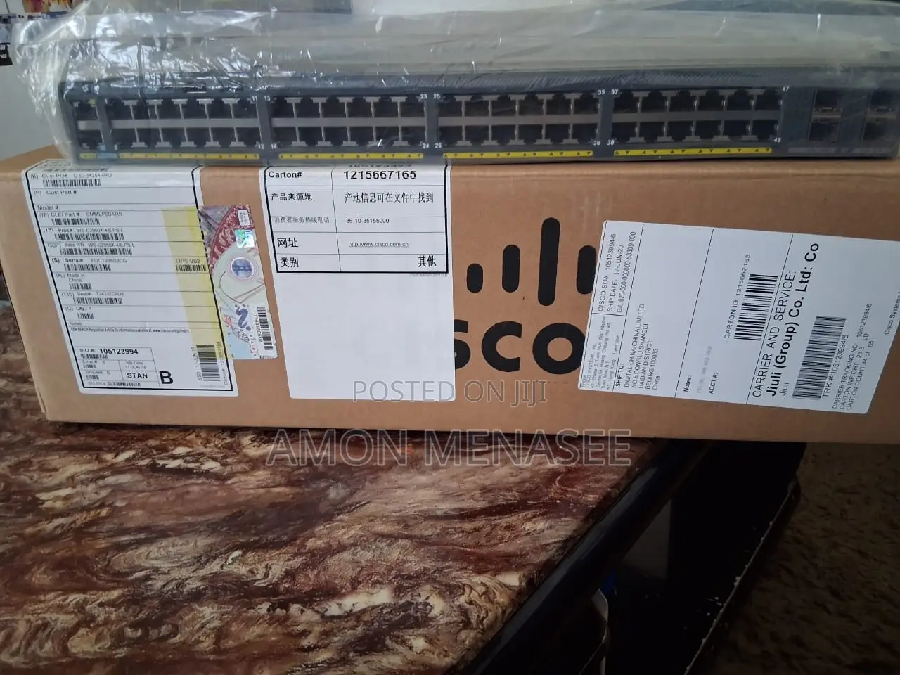 Cisco Ws-C2960x-48lp-L