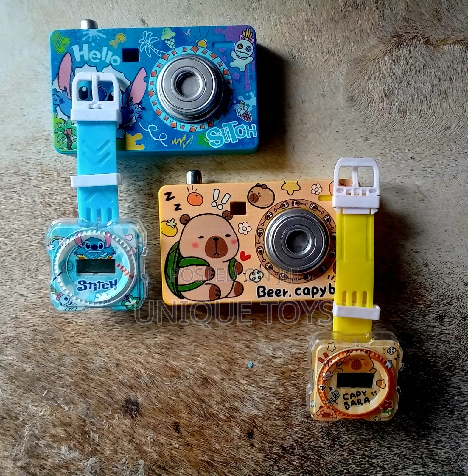 2-in-1 Digital Watch + Projection Camera - Happy Time Set