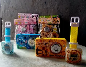 2-in-1 Digital Watch + Projection Camera - Happy Time Set