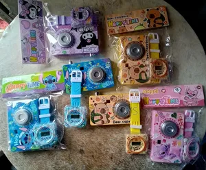 2-in-1 Digital Watch + Projection Camera - Happy Time Set