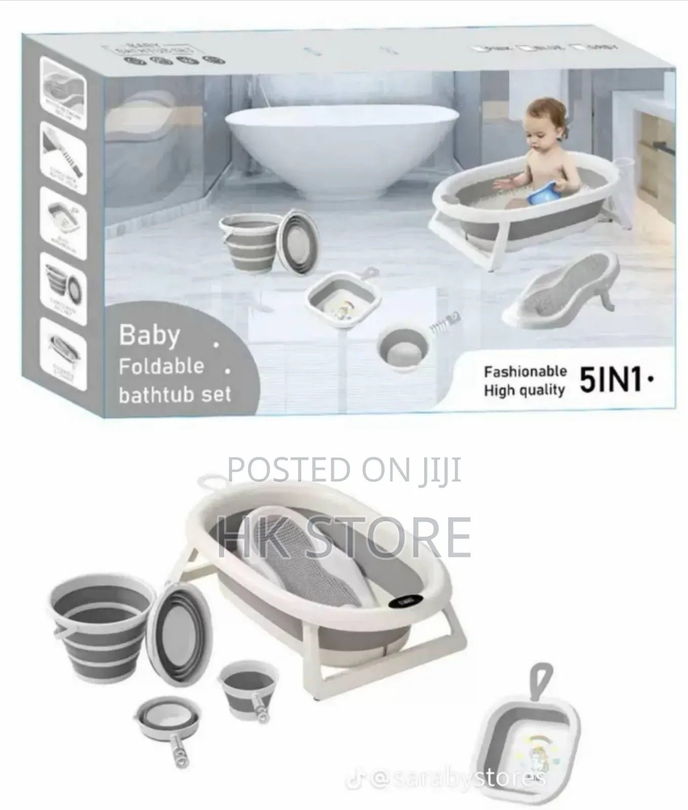 5in 1 Children Folding Tub