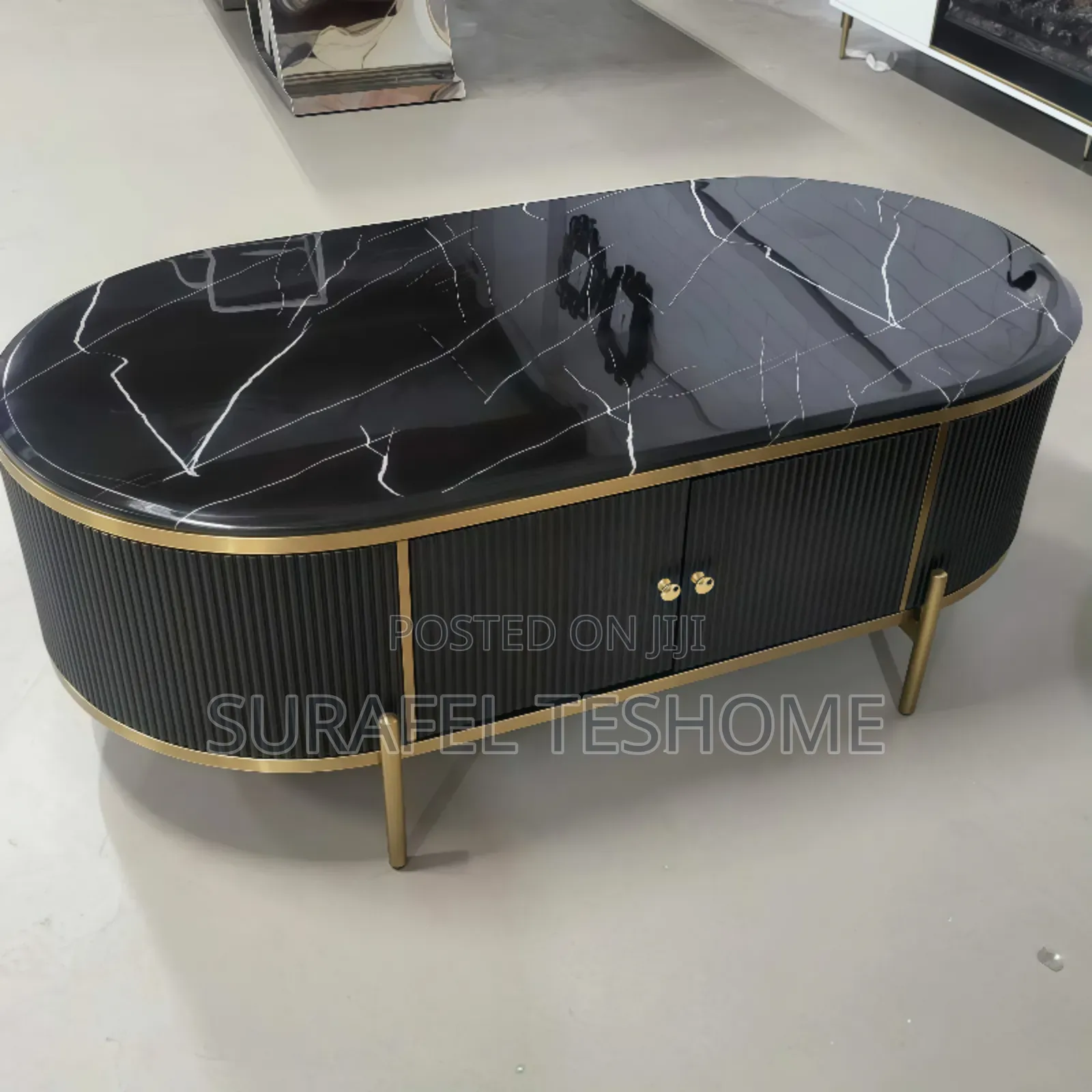 ግሮም ሴንተር ጠረጴዛ | Epoxy-Made Center Tables | ሴንተር ቴብል