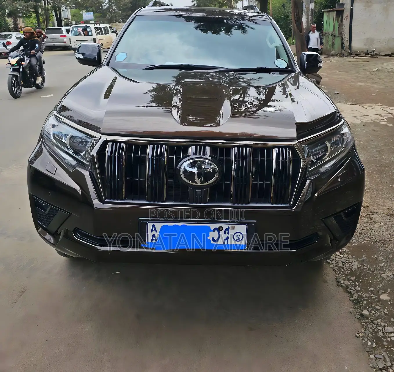 Toyota Land Cruiser Prado 2023 Brown