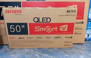 Aiwa Tv 50 Inch Tv Smart HDR Ultra Hd New 2025 Model Original Tv