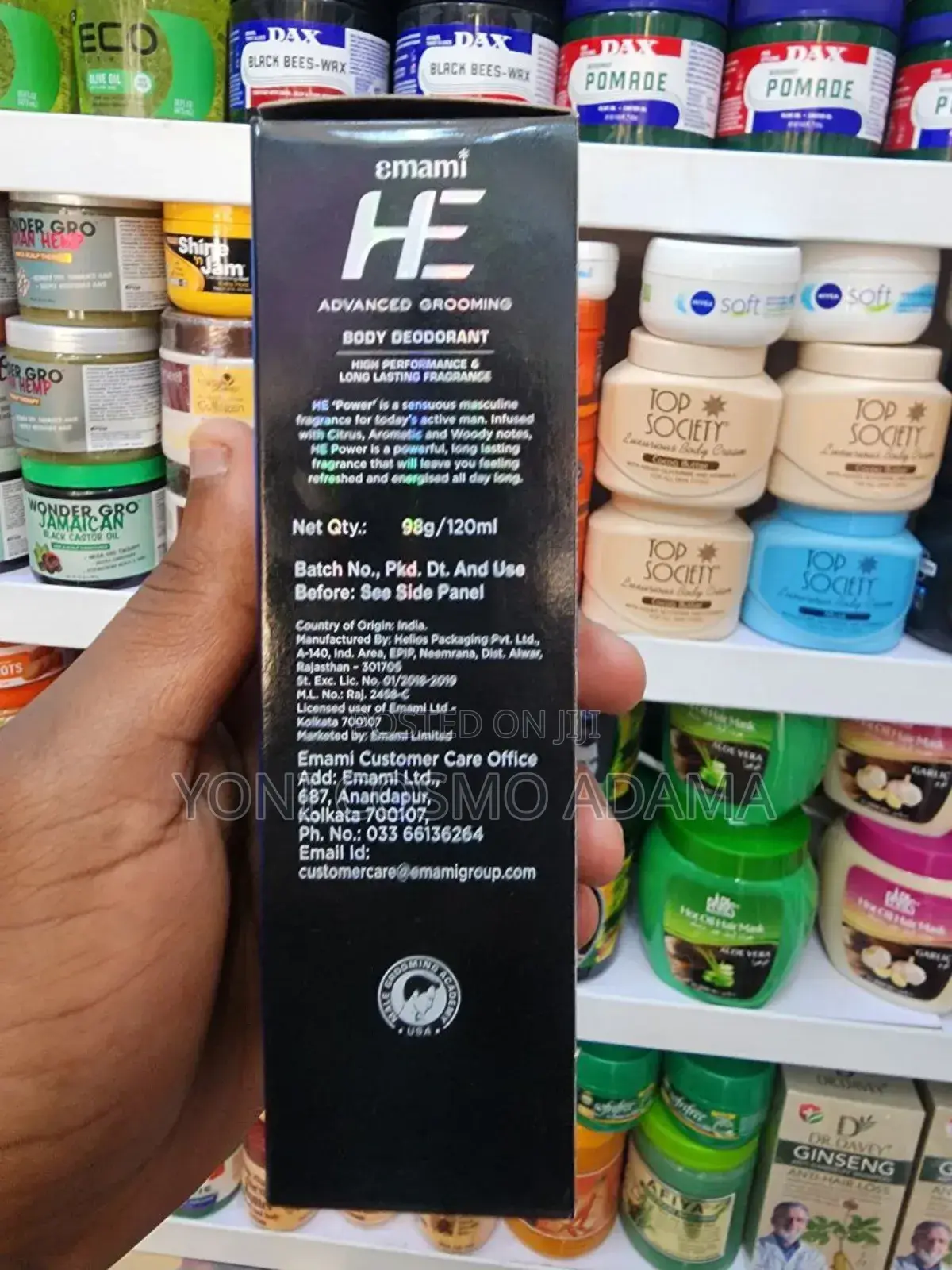 He Body Deodorant