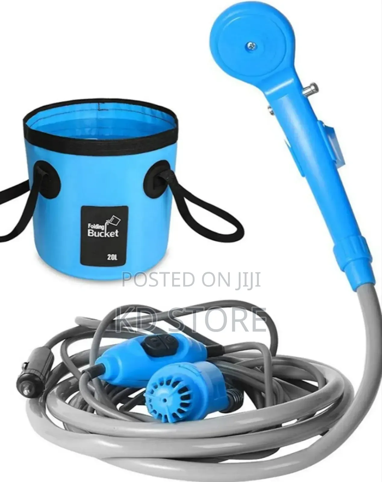 Portable Car Shower Pump Plugs