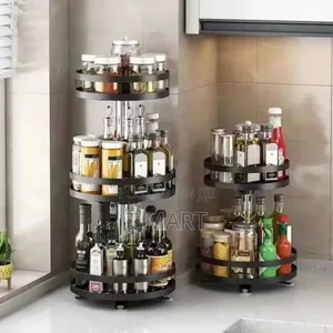 3 Tier Rotating Spice And Cosmotic Orgnizer