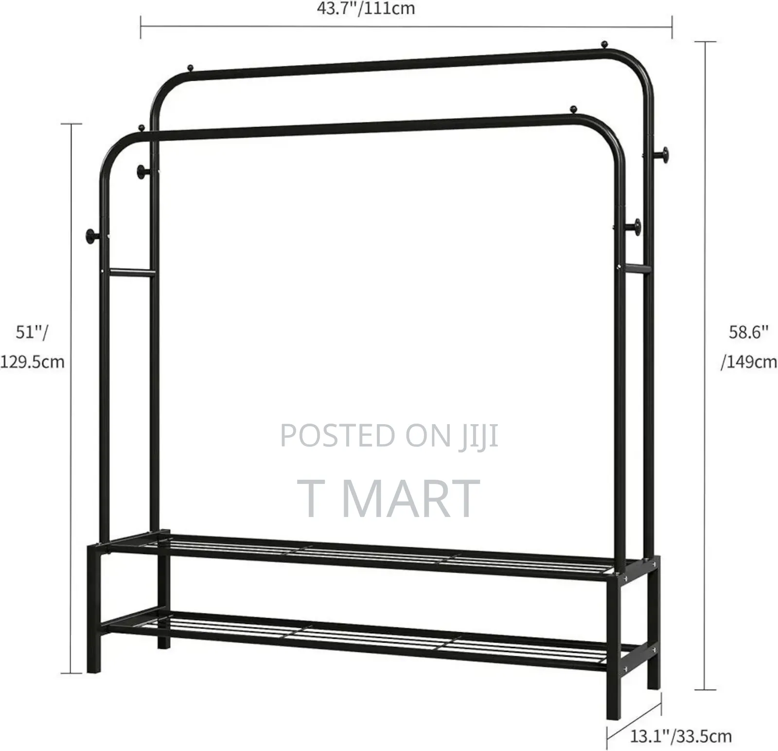 New Simple Floor Clothes Rack