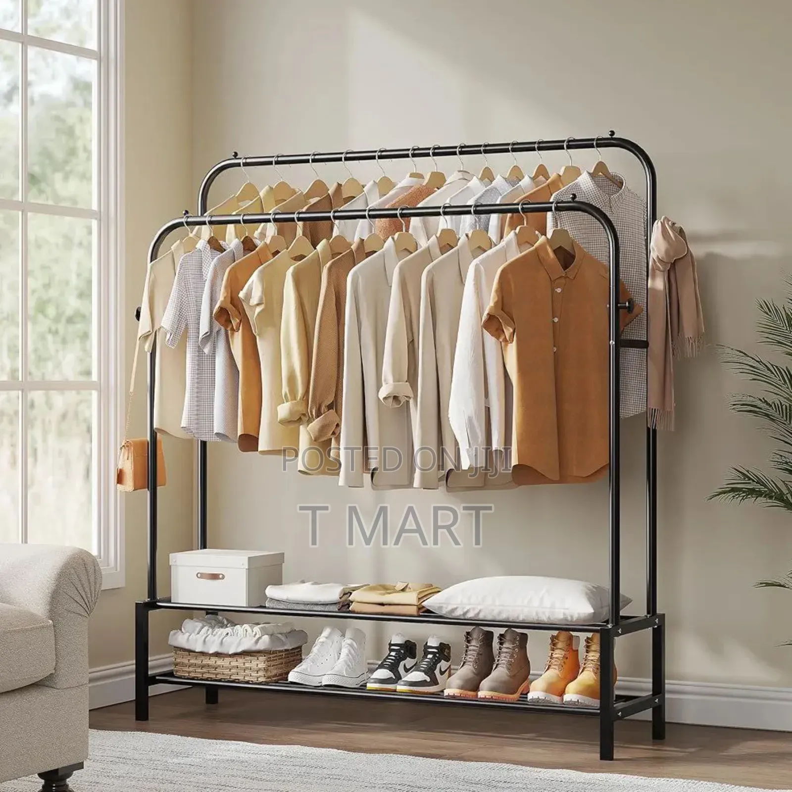 New Simple Floor Clothes Rack