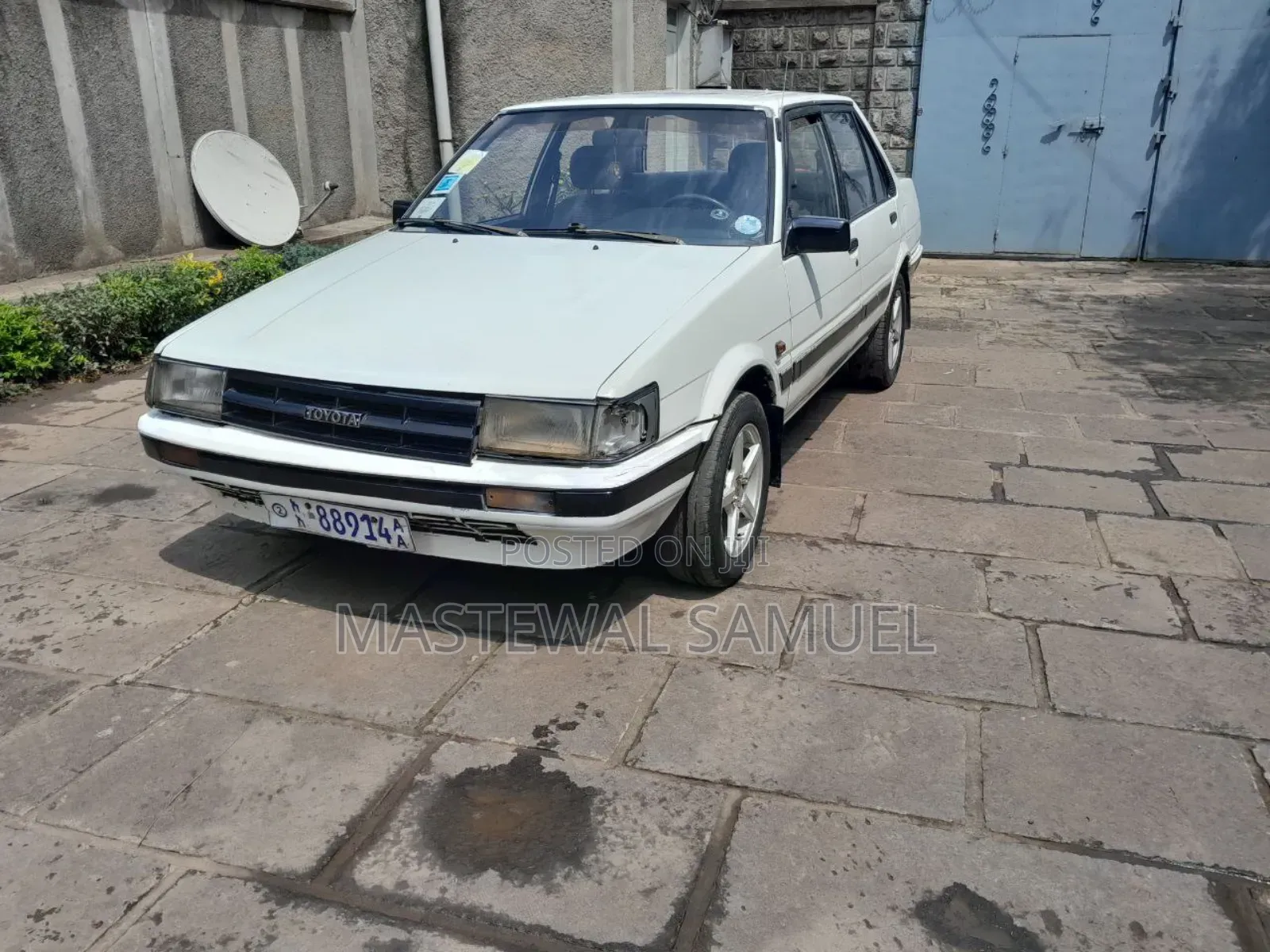Toyota Corolla Coupe 1987 White
