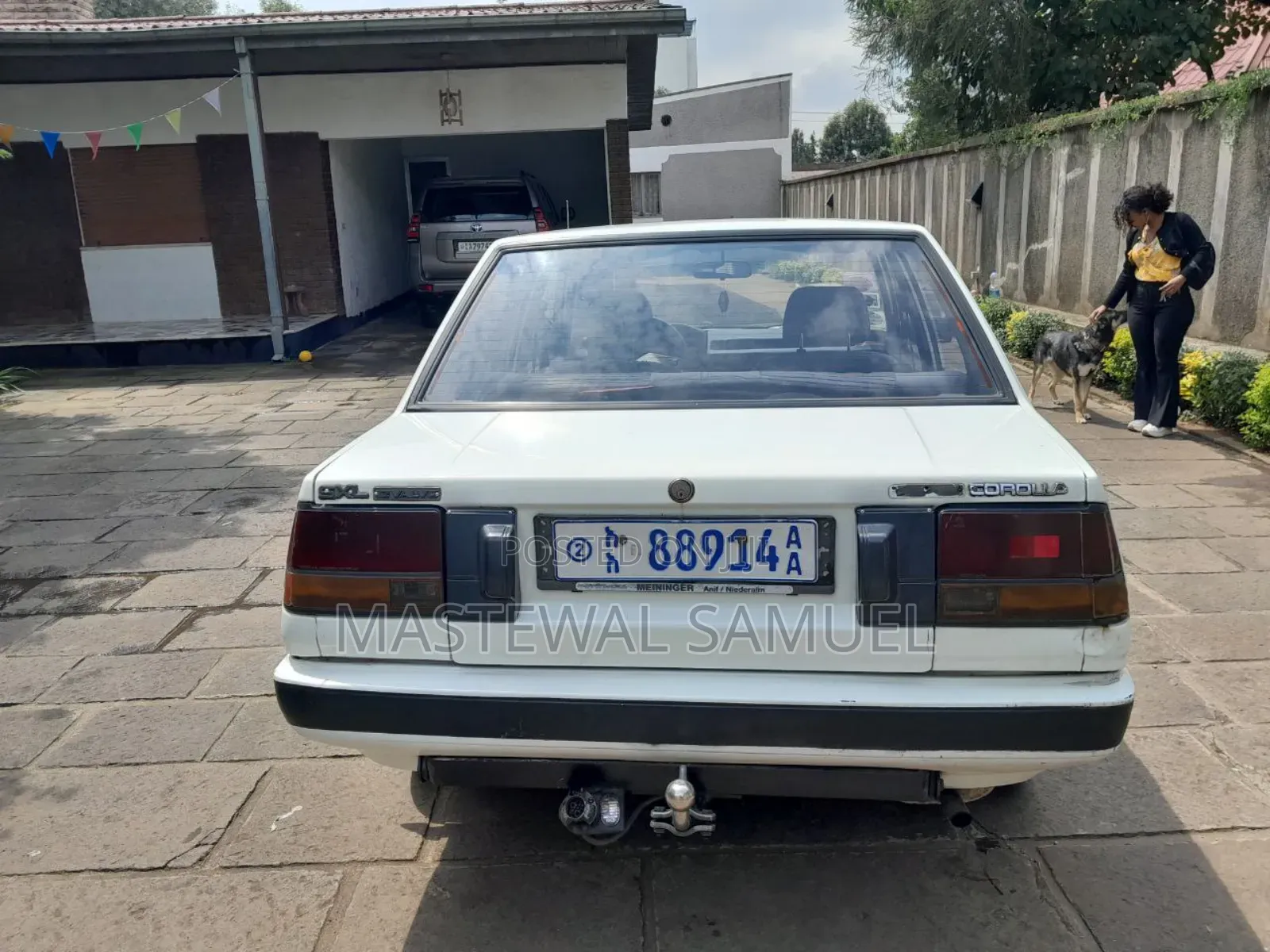 Toyota Corolla Coupe 1987 White