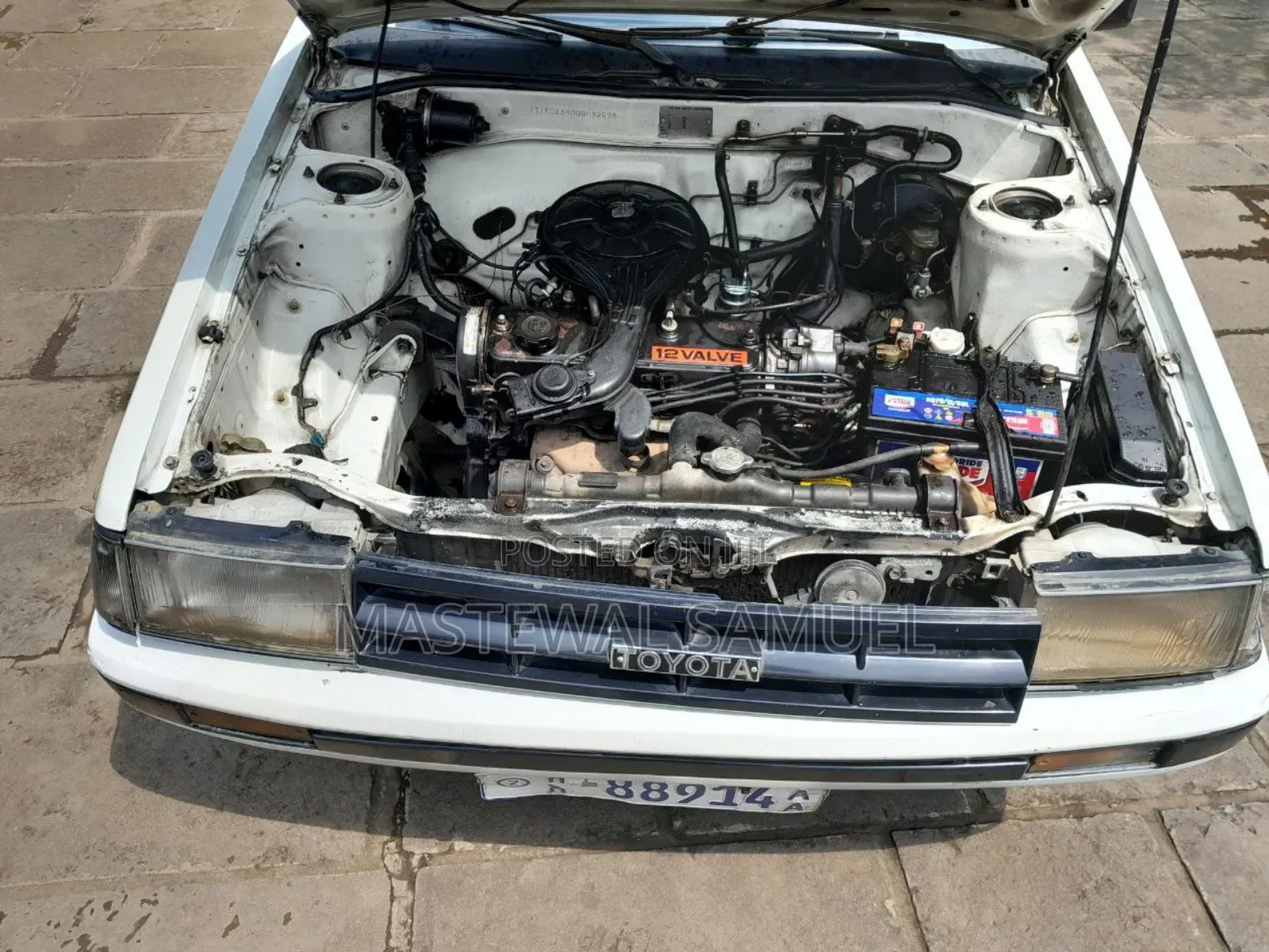 Toyota Corolla Coupe 1987 White