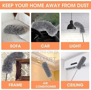 Microfiber Duster With Telescopic Extension Pole