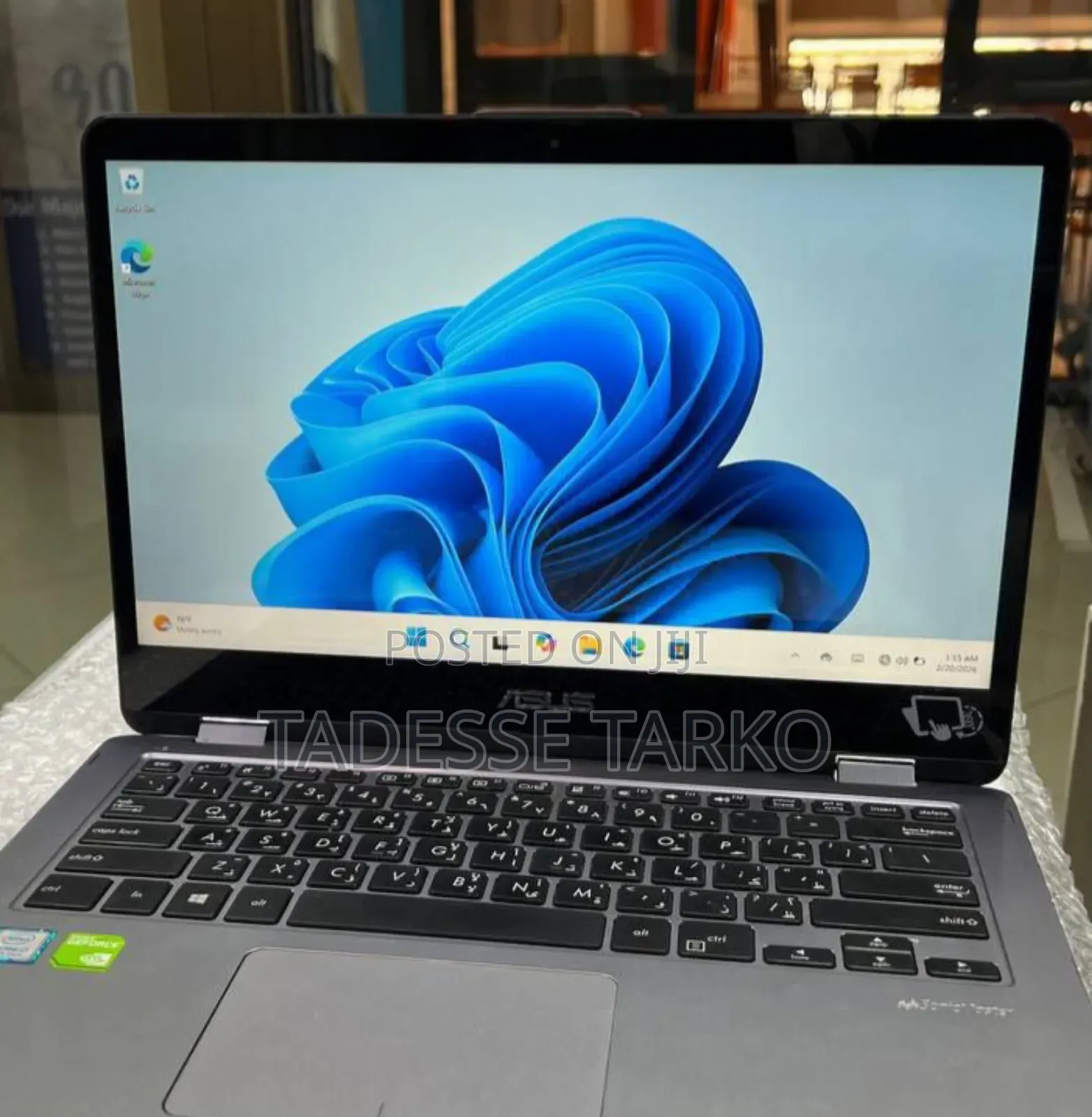 New Laptop Asus VivoBook Flip 14 TP401NA 8GB Intel Core i7 SSD 1T