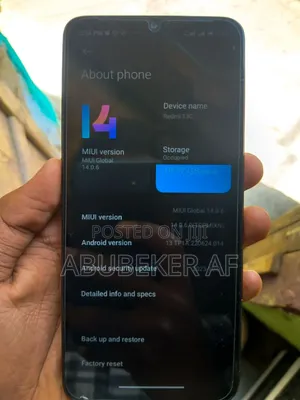 New Xiaomi Redmi 13C 256 GB Black