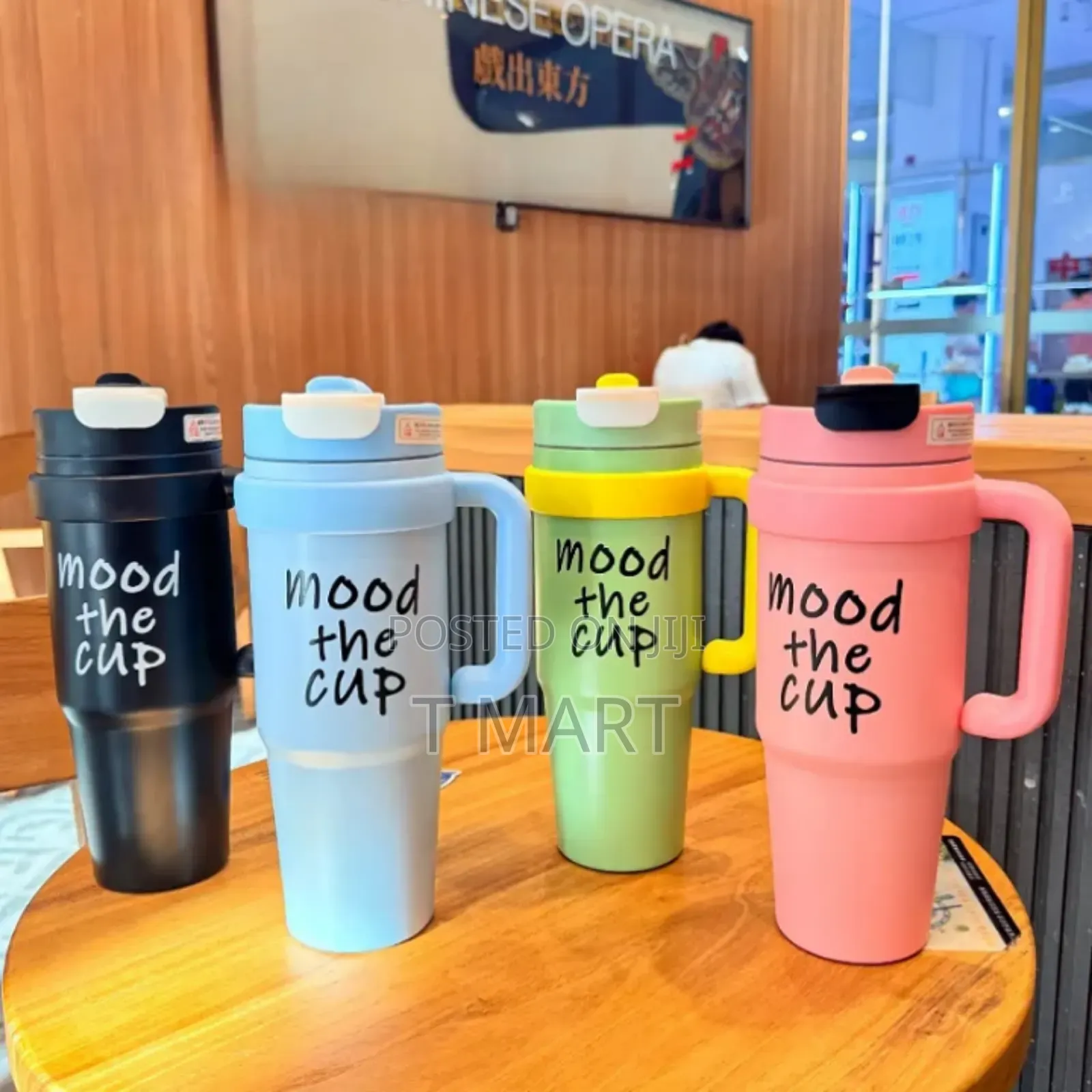Double Layer Stainless Still Isolated Tumblers With Straw (Travel Cup)