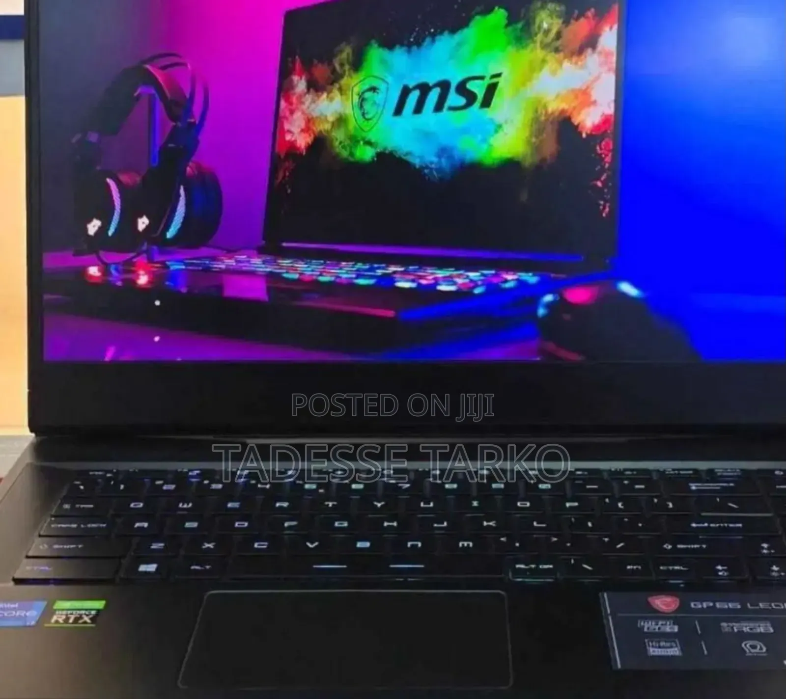 New Laptop MSI GP75 Leopard 16GB Intel Core i7 SSD 1T