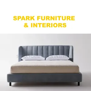 Bed B- 034 With 2 Nightstand