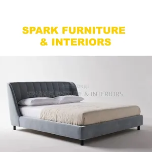 Bed B- 034 With 2 Nightstand