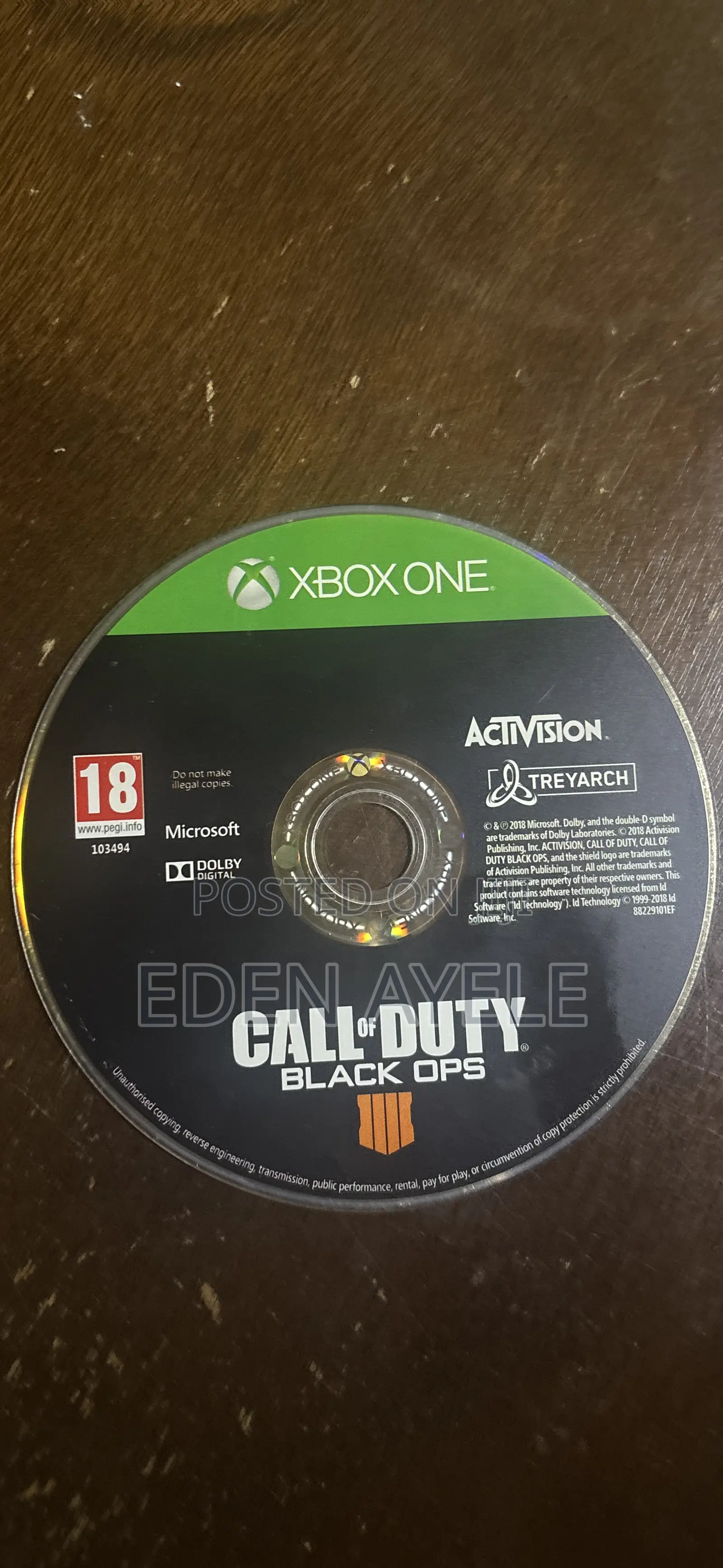 Call of Duty Blackops 4