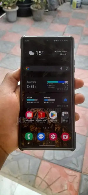 Samsung Galaxy Note 20 Ultra 5G 256 GB Black