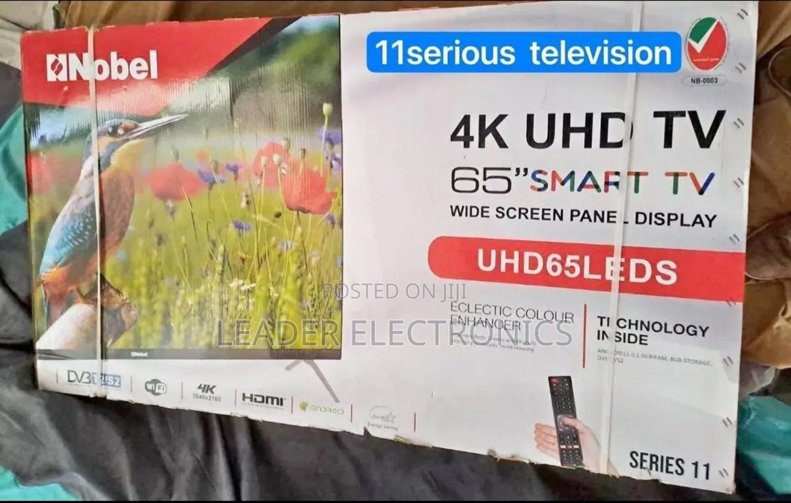Noble Tv 65′′ – Big Screen | Stunning Picture | Smart Entertainment