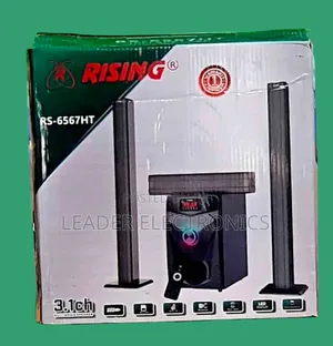 Rizing 3.1ch Multimedia Speaker System – Powerful Bass | Bluetooth