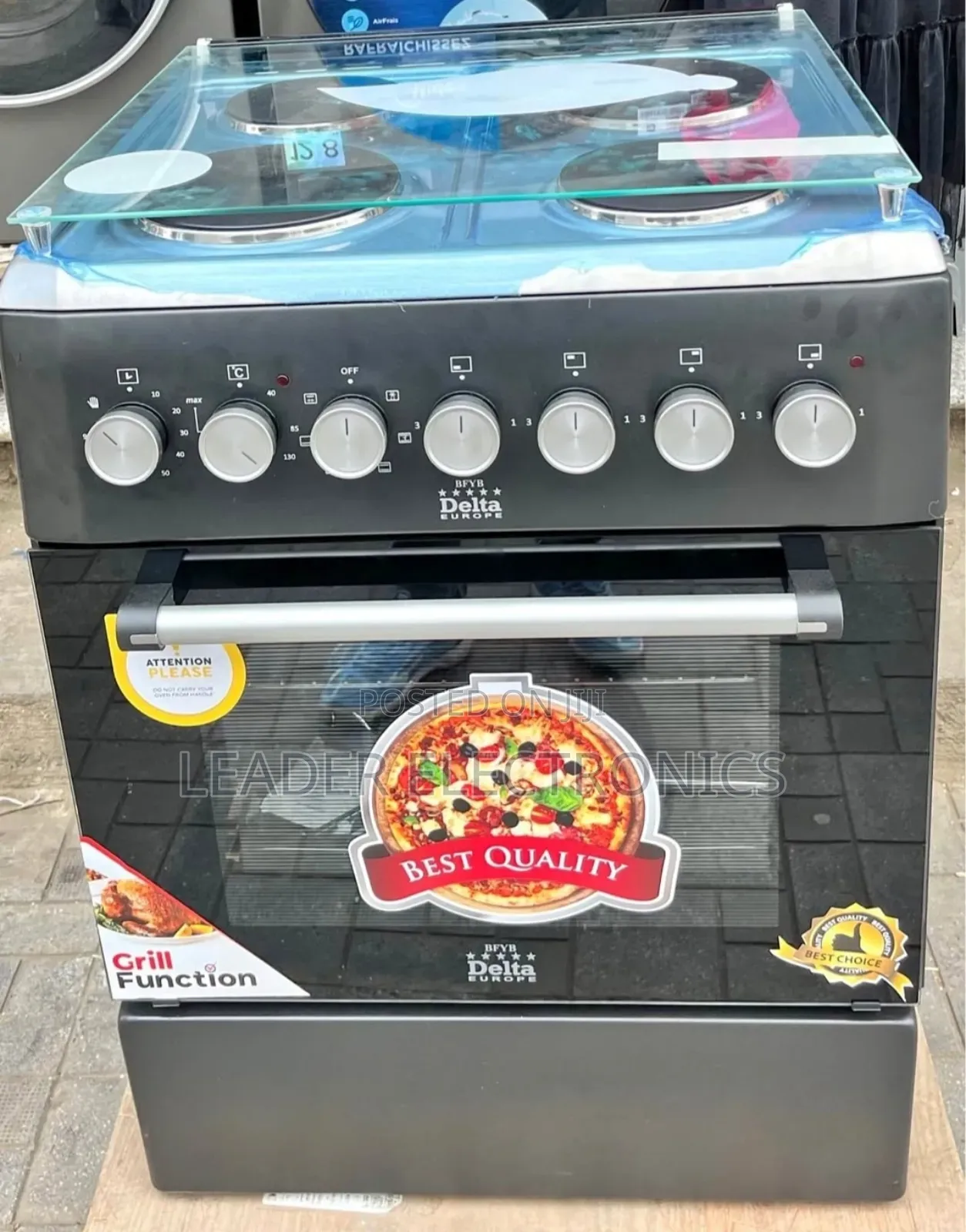 Delta Oven 60×60 – Stainless Steel | Original Cooker