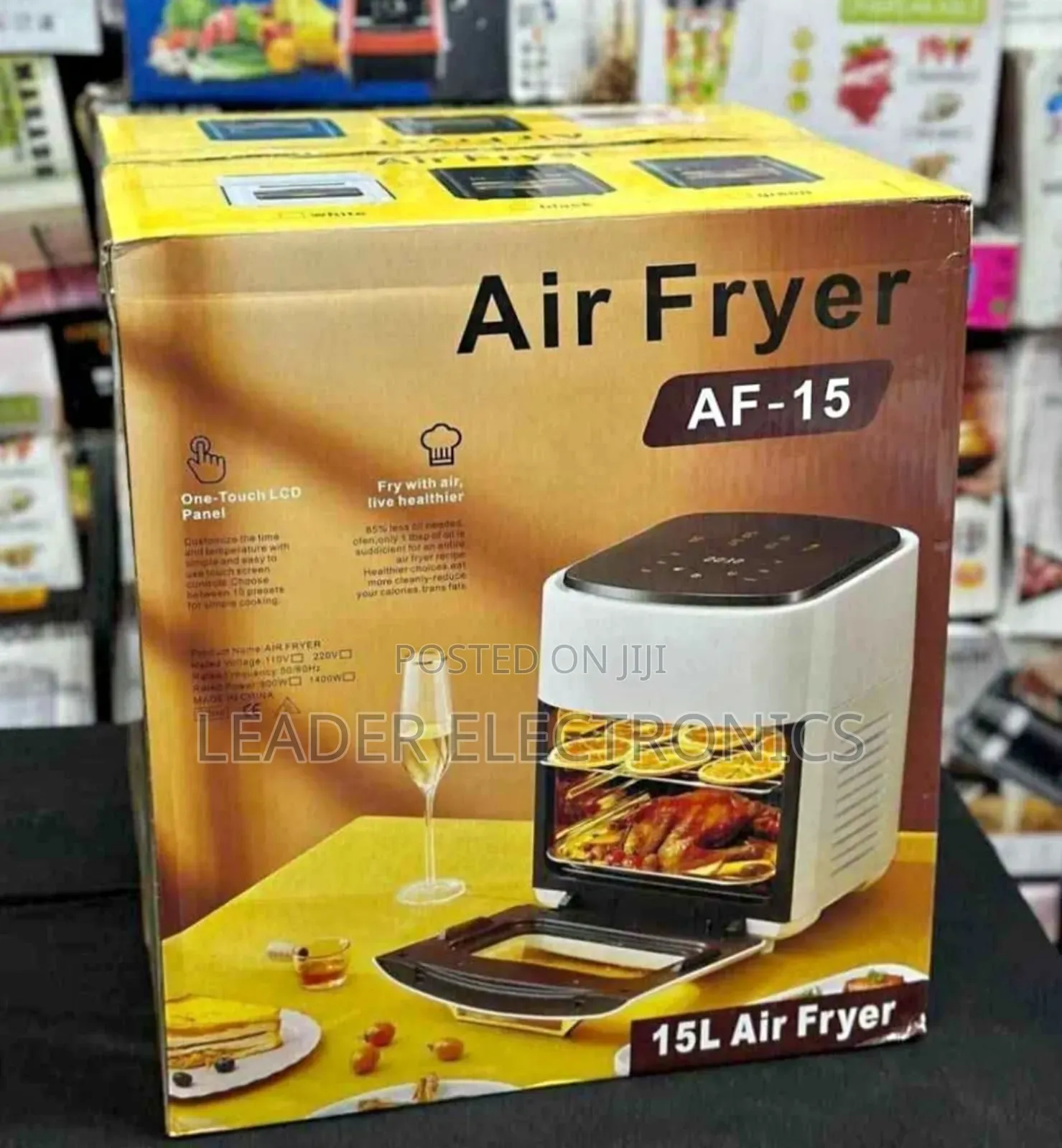 15 L Air Fryer – Extra Large Capacity | Healthy Fast Cooking