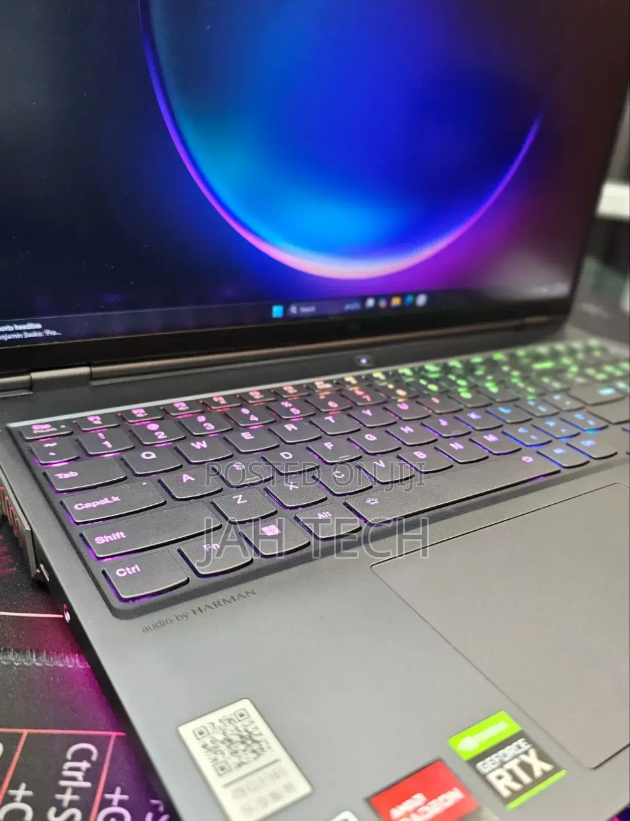 New Laptop Lenovo Legion 5 32GB AMD Ryzen 9 SSD 1T