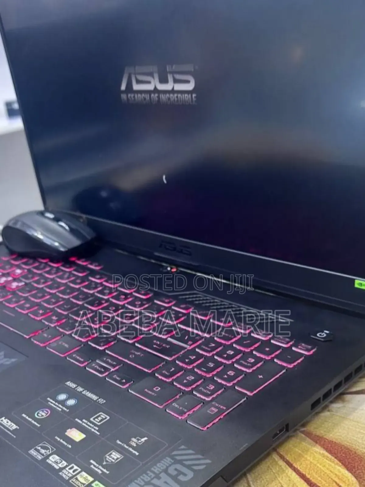 New Laptop Asus TUF Gaming F16 32GB Intel Core i7 SSD 1.5T