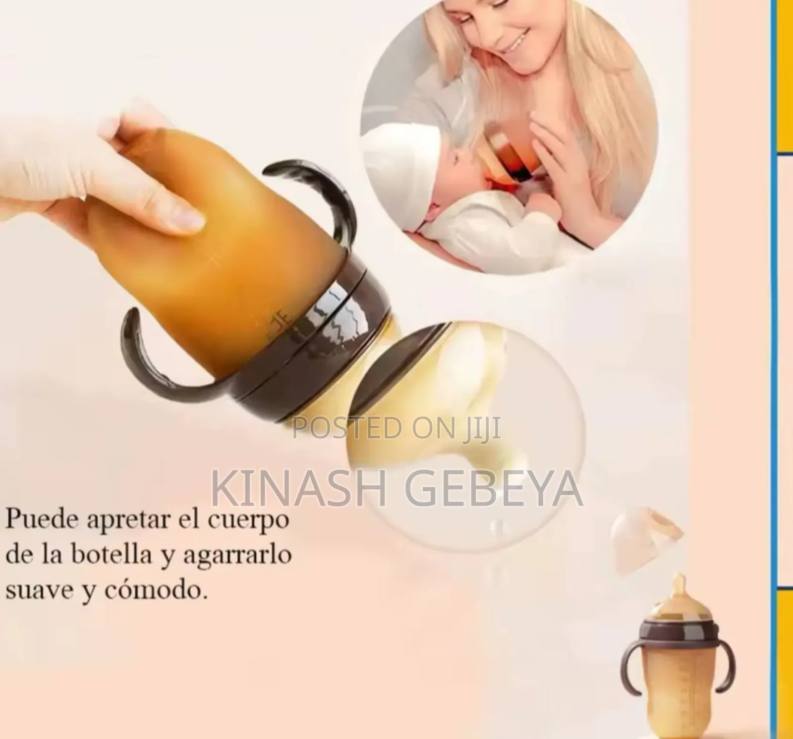 150ml Baby Silicone Feeding Bottle