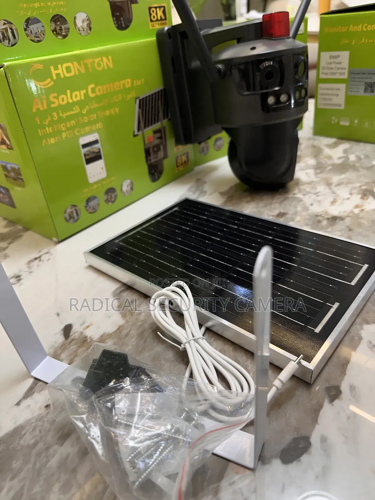 Solar Security Camera Double Lens Ai Honton / 5g