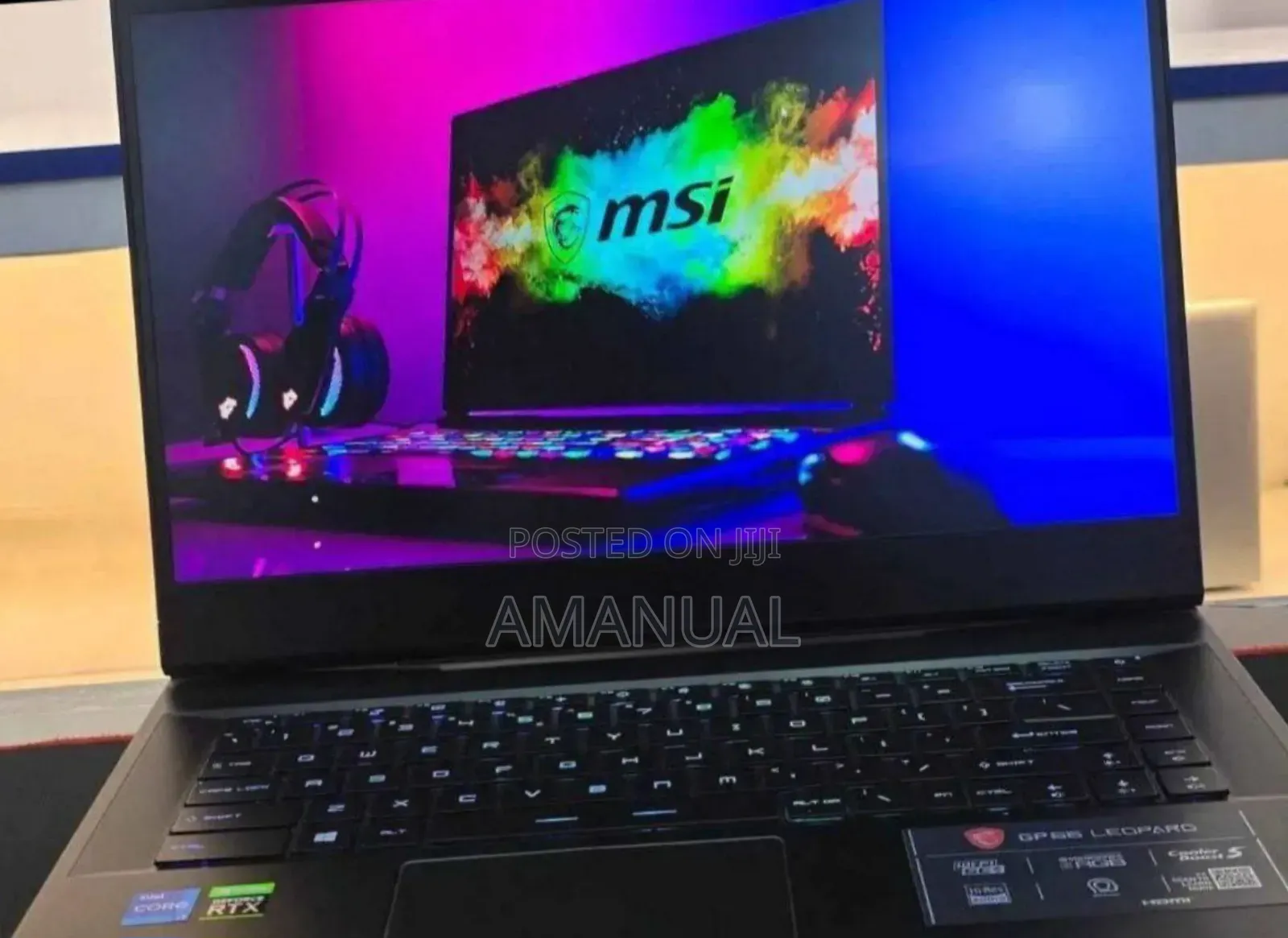 New Laptop MSI GP75 Leopard 16GB Intel Core i7 SSD 1T