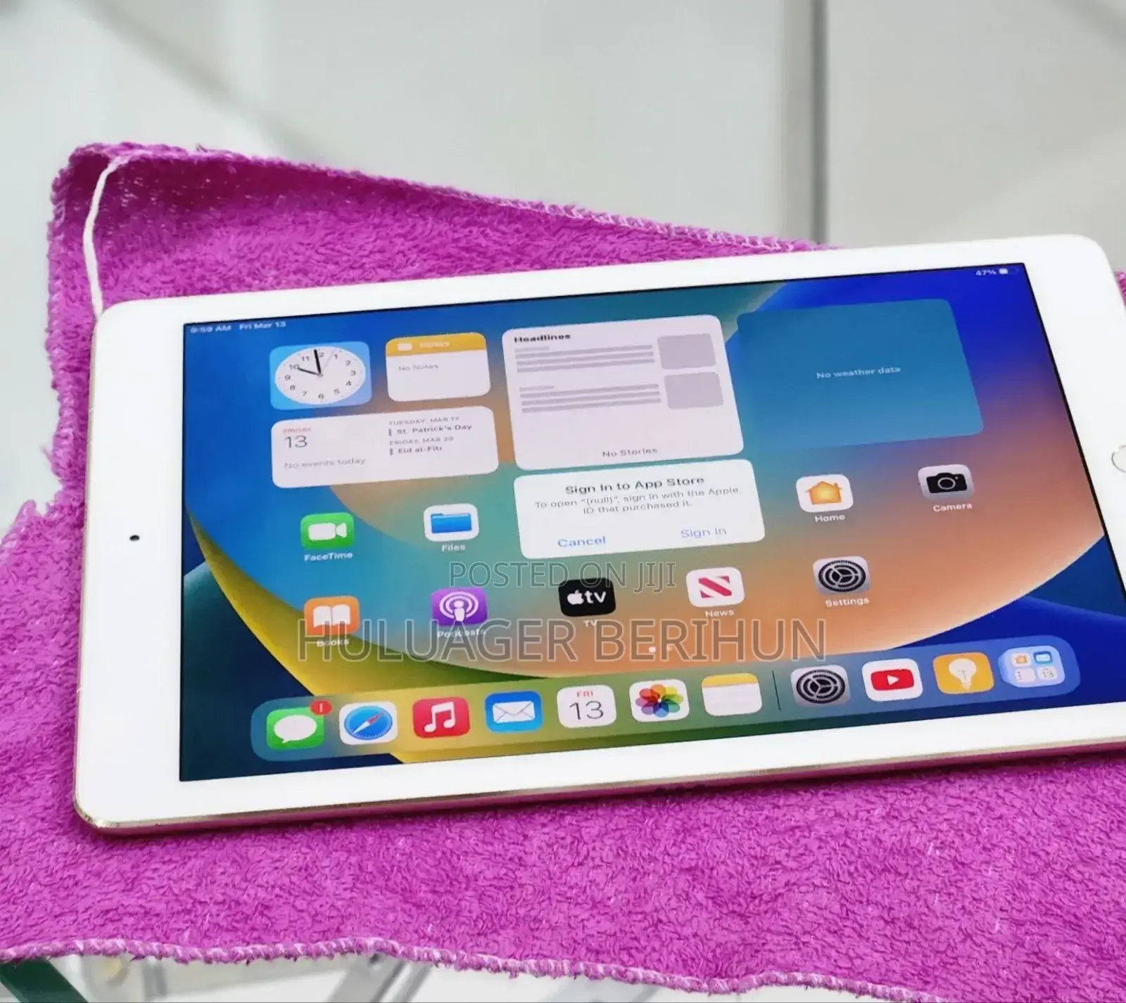 New Apple iPad Pro 128 GB White