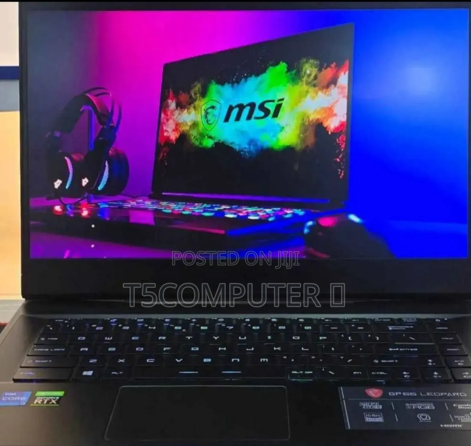 New Laptop MSI GF63 16GB Intel Core i7 SSD 1T