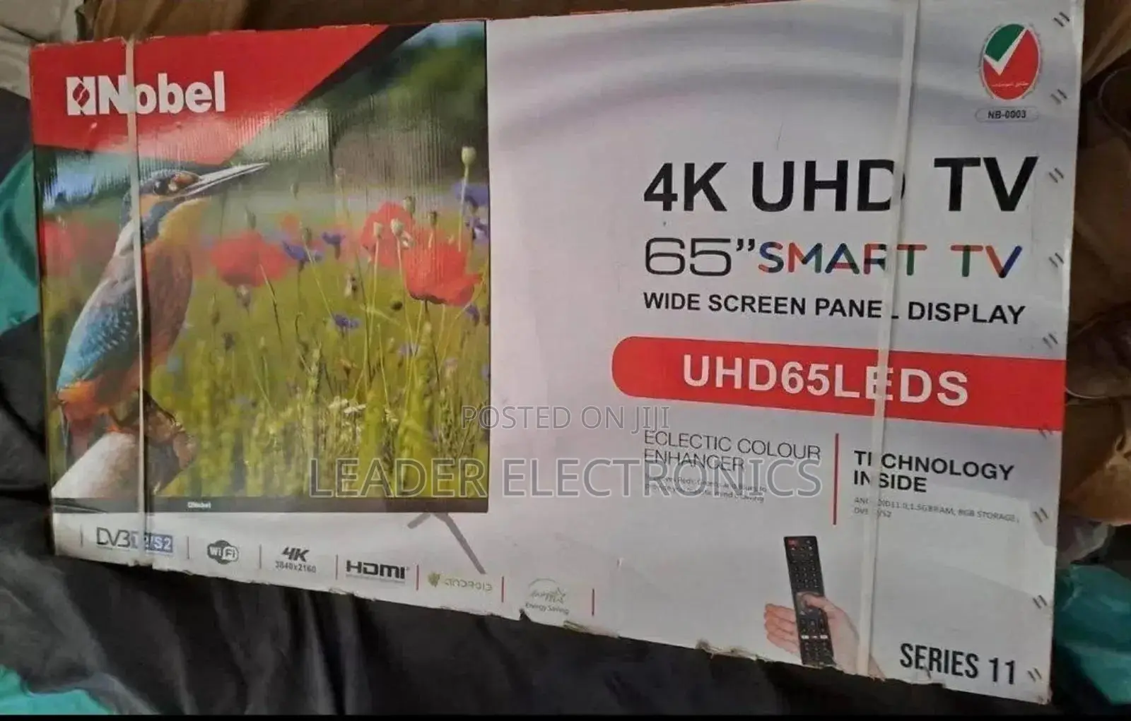 Noble Tv 65′′ – Big Screen | Stunning Picture | Smart Entertainment