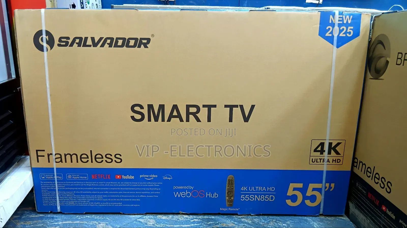 Salvador Tv 55 Inch Smart Ultra Hd Webos Frameless Tv