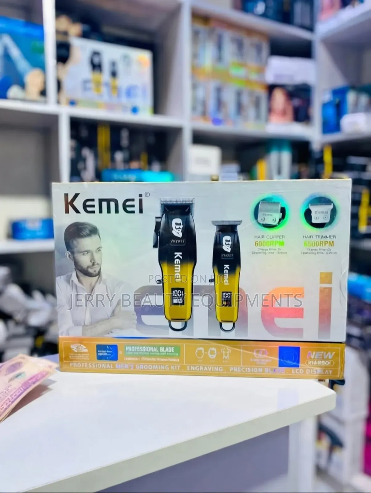 Kemei Km-8501 2 in 1 Grooming Kit