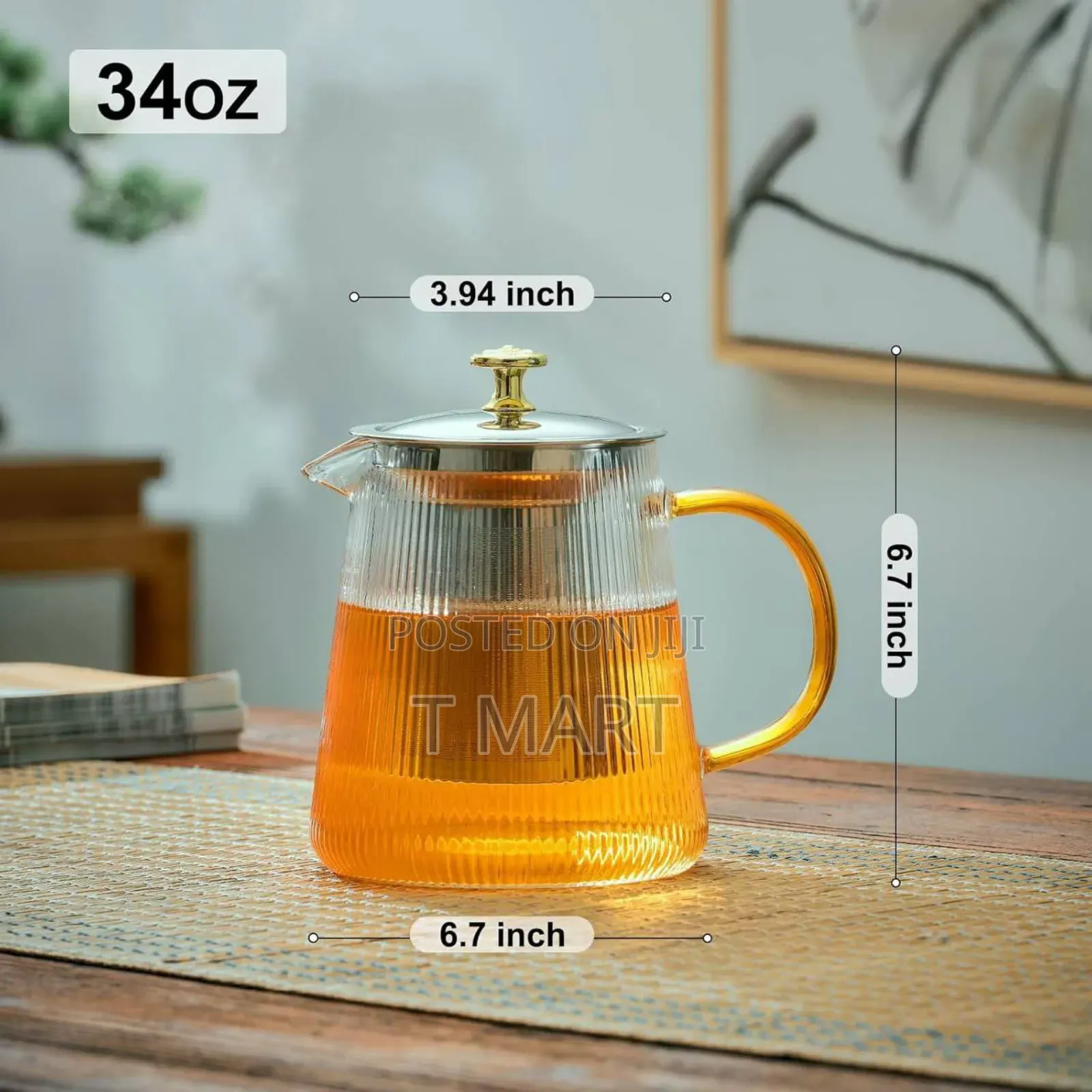 Glass Tea Pot 850ml
