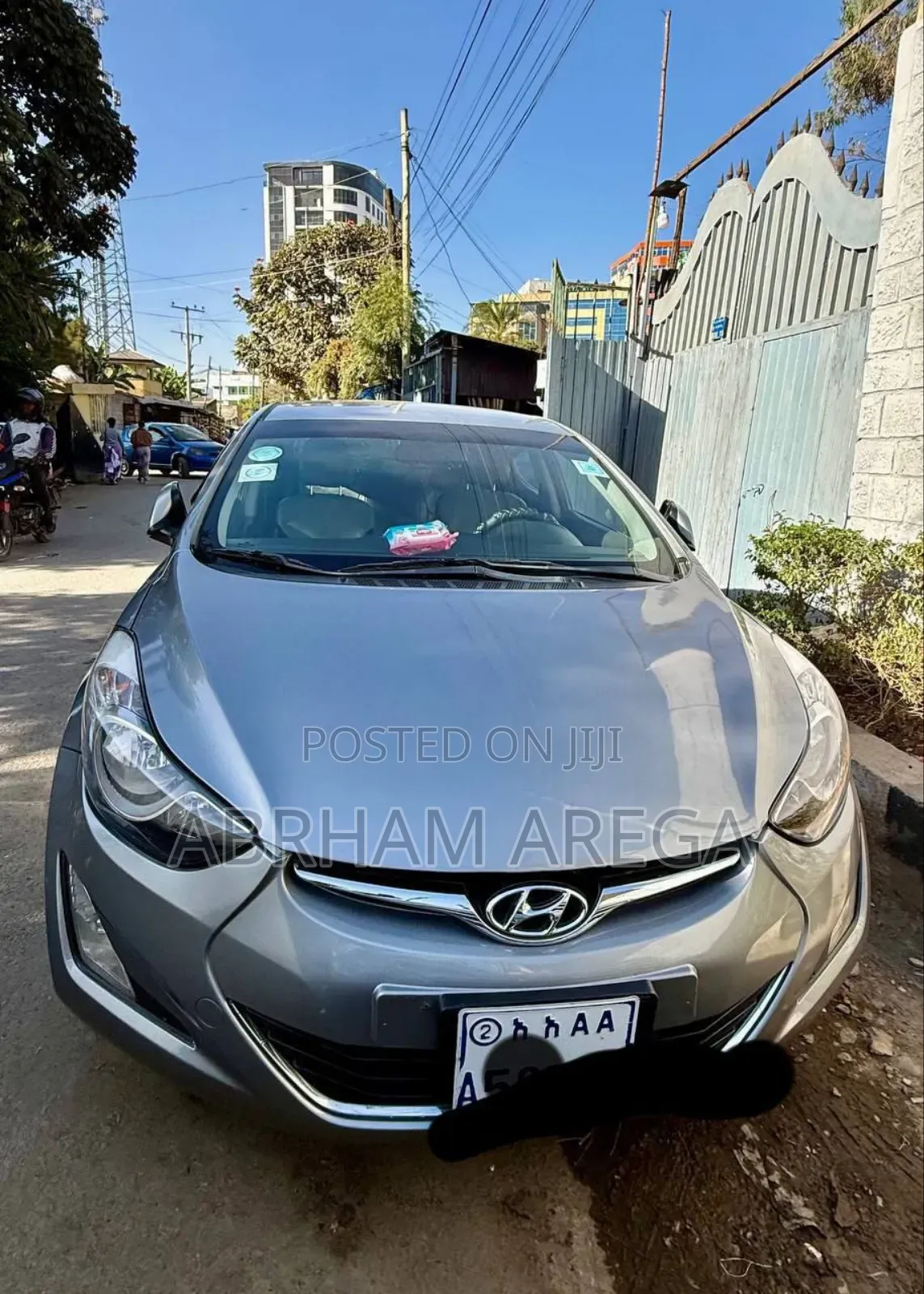 Hyundai Elantra 2013 Gray
