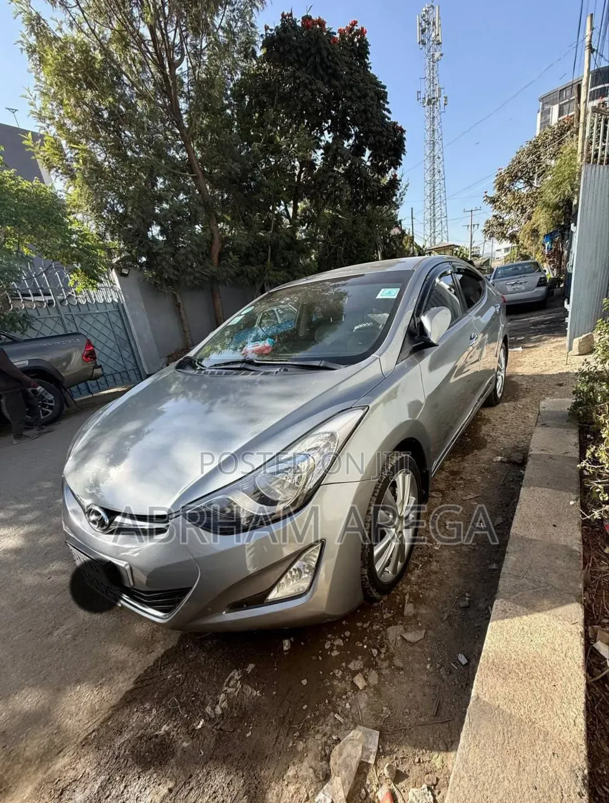 Hyundai Elantra 2013 Gray