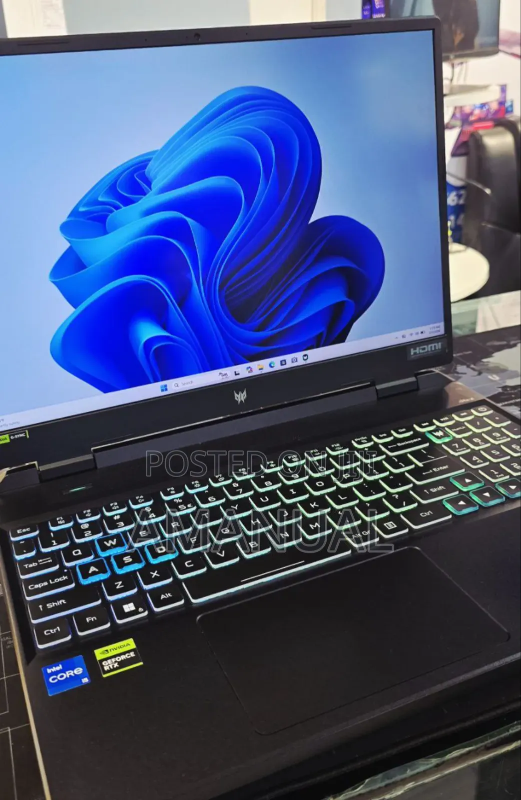 New Laptop Acer Predator 15 16GB Intel Core i5 SSD 1T
