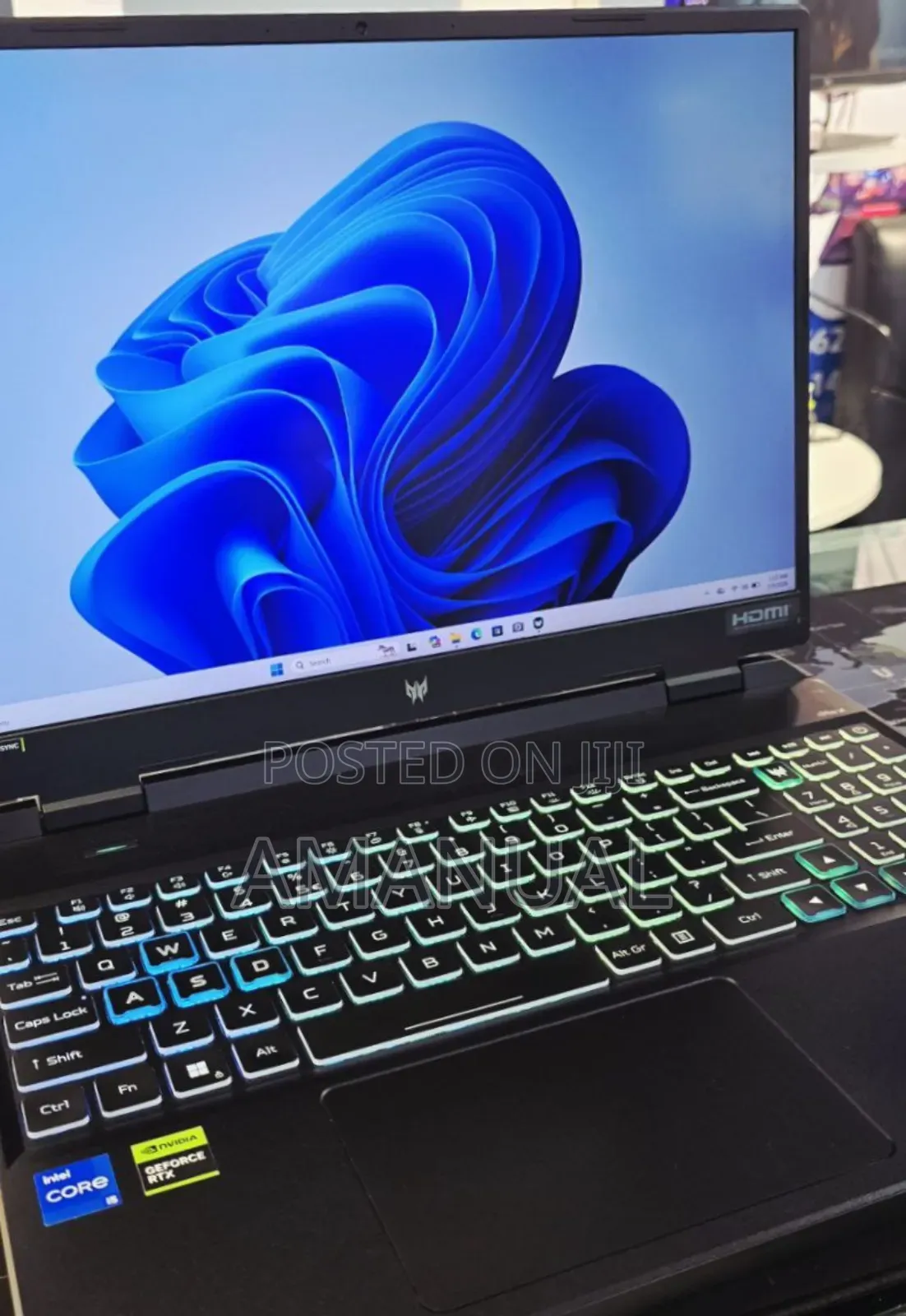 New Laptop Acer Predator 15 16GB Intel Core i5 SSD 1T