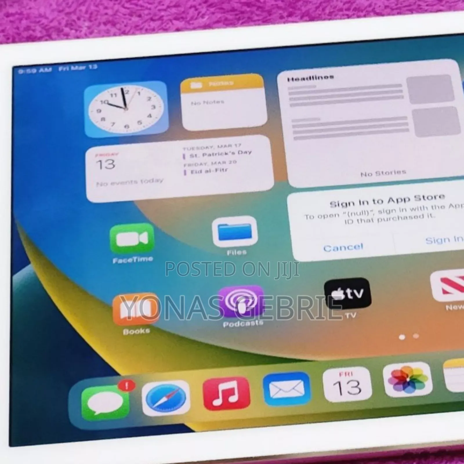 New Apple iPad Pro (2022) 128 GB